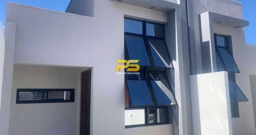 Casa geminada com 2 quartos à venda, gramame - joão pessoa