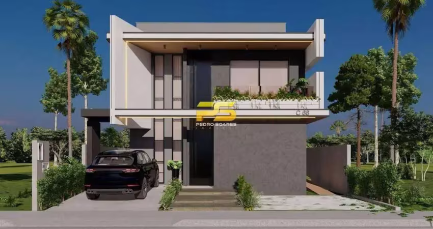 Casa de condomínio com  4 suites, muçumagro - joão pessoa
