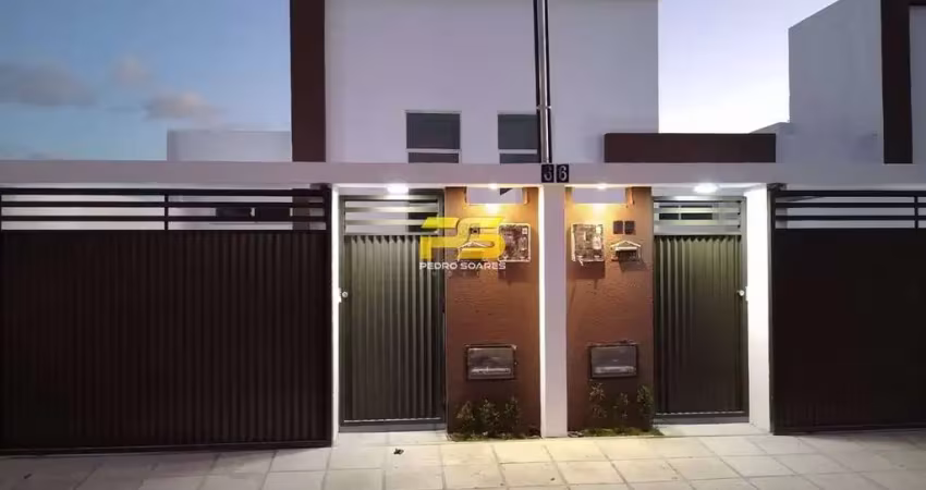 Casa geminada com 2 quartos à venda, gramame - joão pessoa
