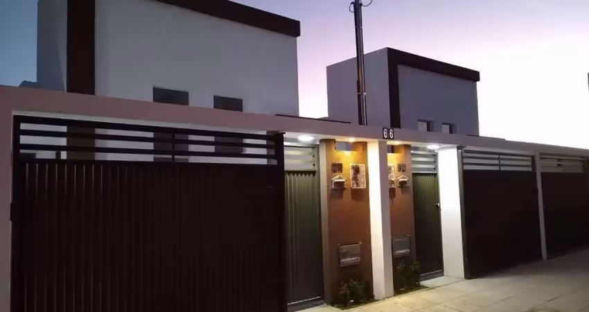 Casa geminada com 2 quartos à venda, gramame - joão pessoa