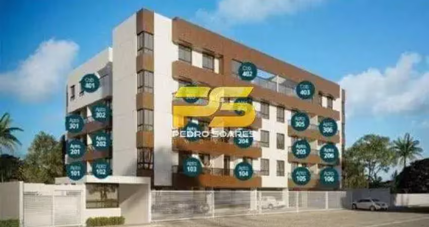 Apartamento com 2 quartos à venda, muçumagro - joão pessoa