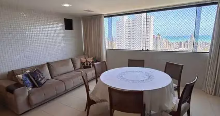 Apartamento alto padrão com 3 suítes, miramar - joão pessoa