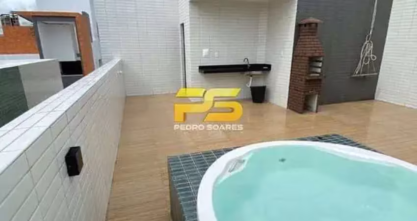 Cobertura com 2 quartos à venda, bancários - joão pessoa