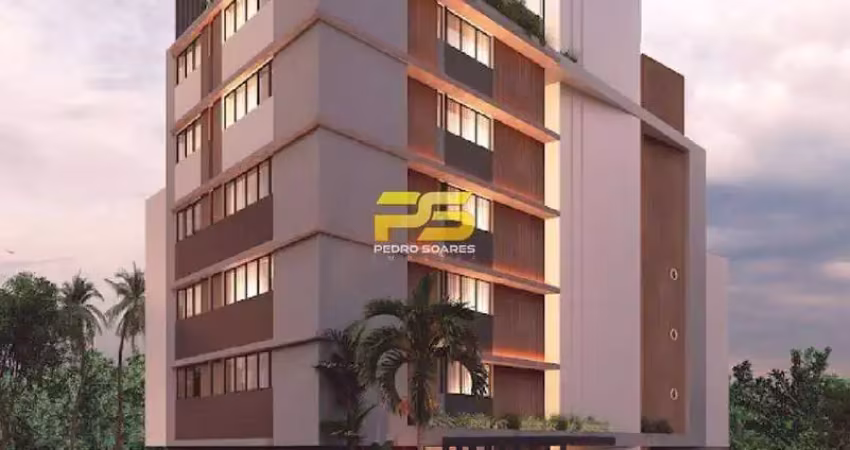 Flat/loft/estúdio com 1 quarto à venda, cabo branco - joão pessoa