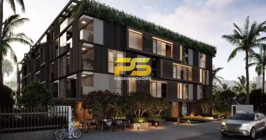 Flat/loft/estúdio com 1 quarto à venda, cabo branco - joão pessoa
