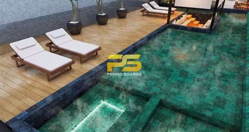 Apartamento com 2 quartos à venda, cabo branco - joão pessoa