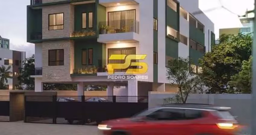 Apartamento com 2 quartos à venda, bessa - joão pessoa