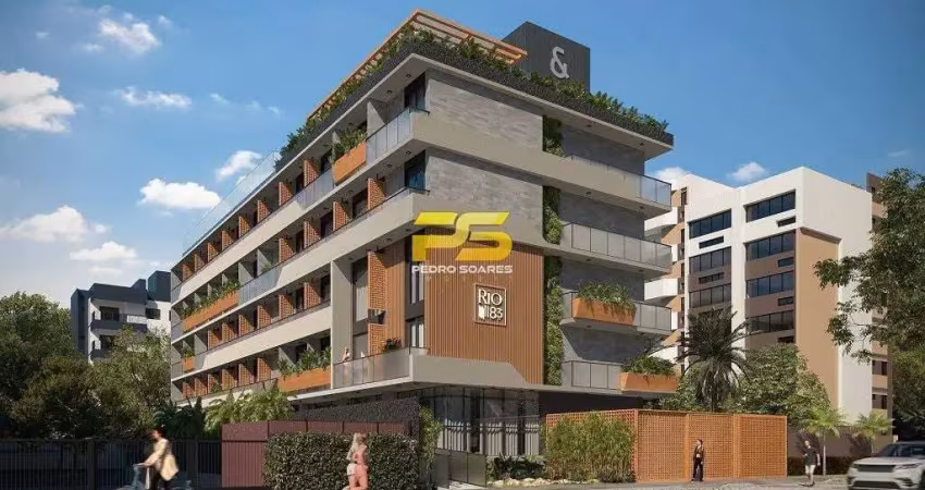 Flat/loft/estúdio com 1 quarto à venda, cabo branco - joão pessoa