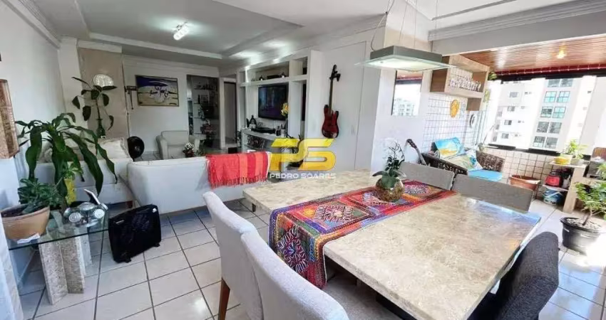 Apartamento com 3 quartos à venda, tambaú - joão pessoa