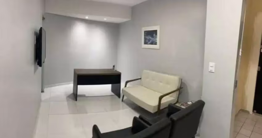 Alugo sala comercial modiliada com  45m2 no centro por 1.800.00