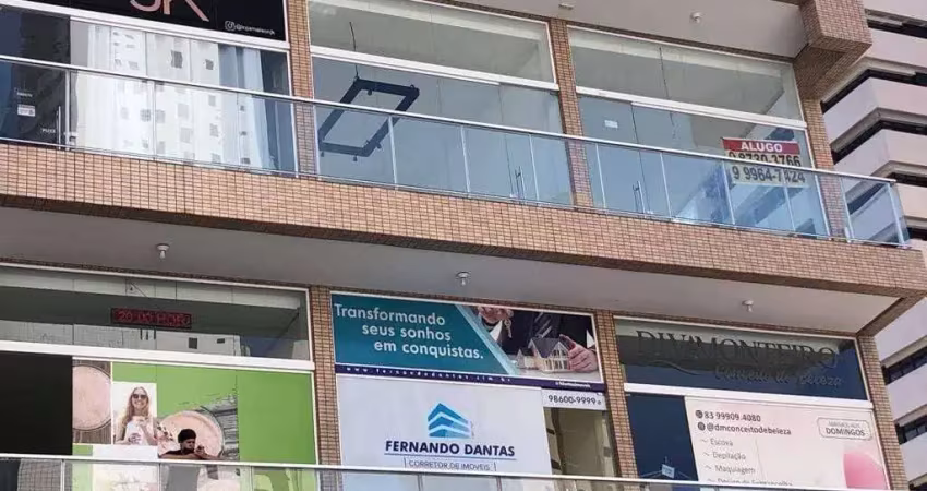 Sala comercial 40m² em manaíra joão pessoa, para locação por r$: 2.150,00