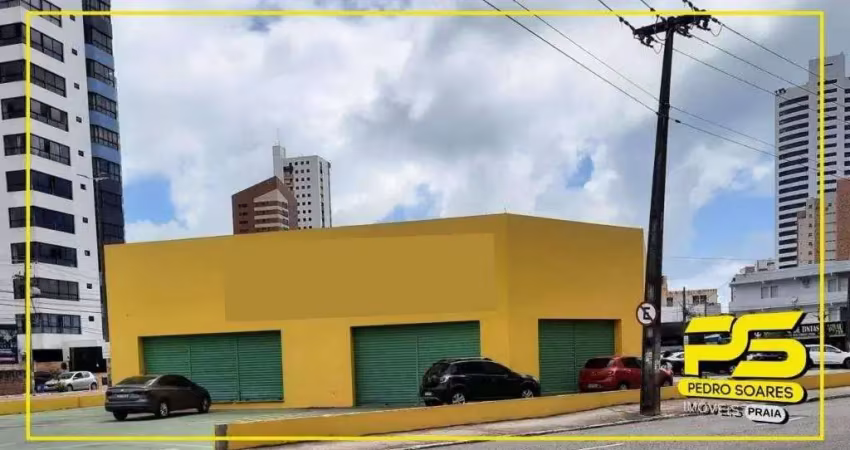 Ponto para alugar, 313 m² por r$ 30.000,00/mês - tambaú - joão pessoa/pb