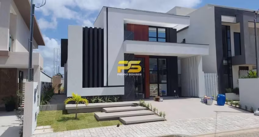 Casa a venda em condomínio fechado em joão pessoa - pb.