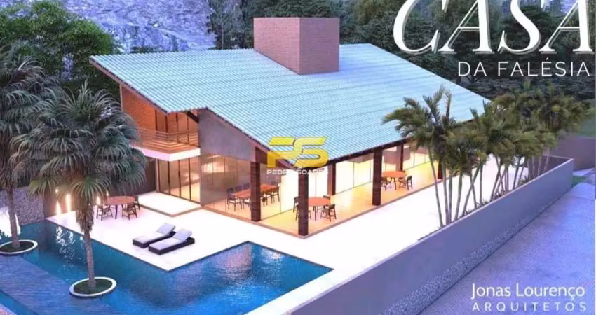 Casa de alto padrão à venda | beira-mar em carapibus