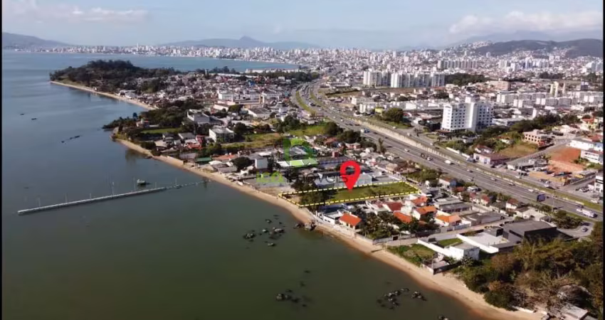 Terreno à venda em são josé-sc, barreiros, 1.352,00 m² de área! terreno de esquina à venda!