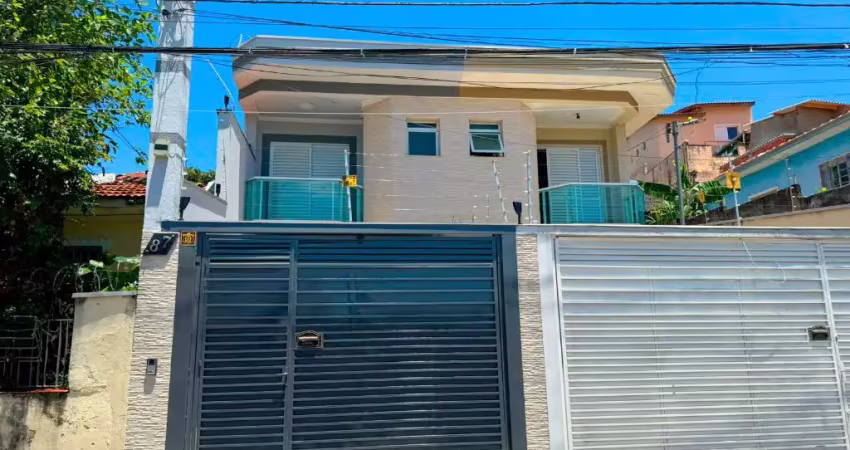 Pronto para morar! sobrado 3 dormitórios 1 suíte e 2 vagas!