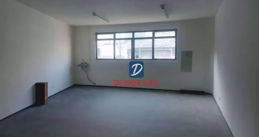Sala para alugar, 40 m² por r$ 850,00/mês - centro - diadema/sp