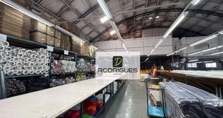 Galpão, 2097 m² - venda por r$ 6.200.000,00 ou aluguel por r$ 59.540,00/mês - vila conceição - diadema/sp