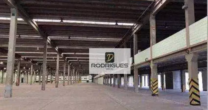 Galpão para alugar, 19000 m² por r$ 500.000,00/mês - jardim utinga - santo andré/sp