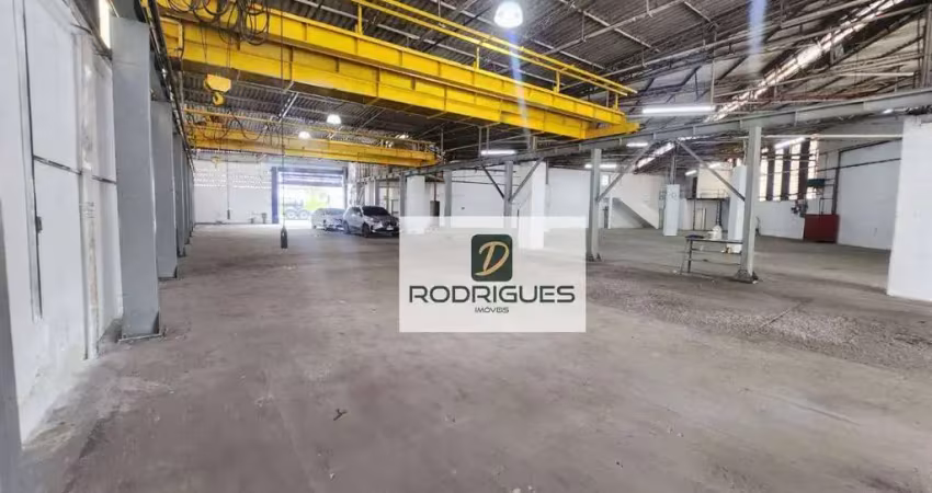 Galpão, 2090 m² - venda por r$ 5.000.000,00 ou aluguel por r$ 28.800,00/mês - vila nogueira - diadema/sp