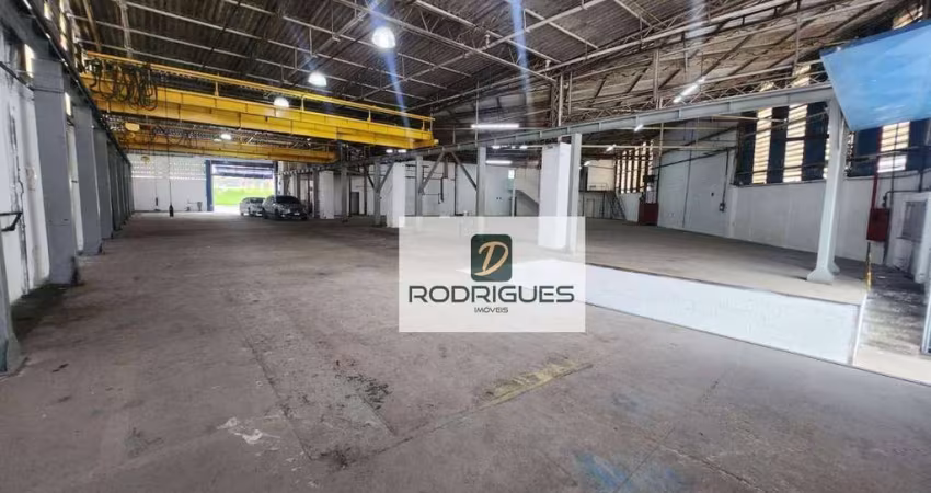 Galpão, 2090 m² - venda por R$ 5.000.000,00 ou aluguel por R$ 28.800,00/mês - Vila Nogueira - Diadema/SP