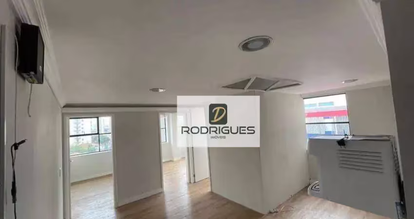 Sala para alugar, 50 m² por r$1.500/mês - centro - santo andré/sp