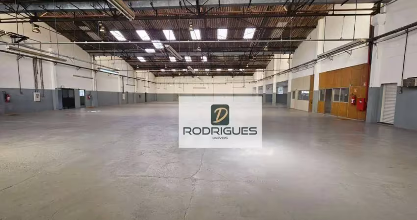 Galpão para alugar, 2270 m² por r$ 45.000,00/mês - jardim ruyce - diadema/sp