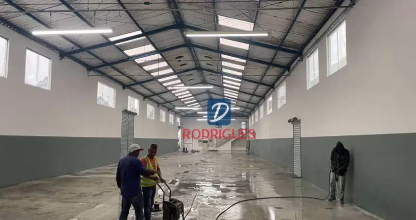 Galpão para alugar, 1368 m² por r$ 30.000,00/mês - cooperativa - são bernardo do campo/sp