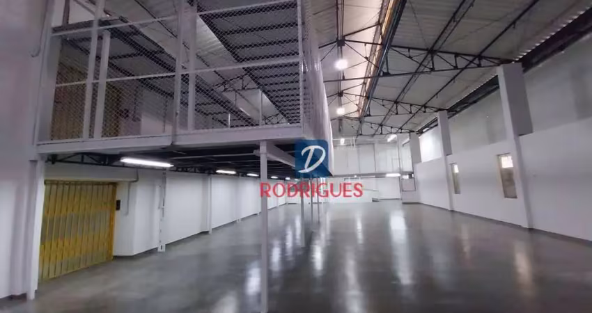 Galpão, 3670 m² - venda por r$ 8.000.000 ou alugar por r$ 45.000/mês - jardim maria helena(serraria) - diadema/sp