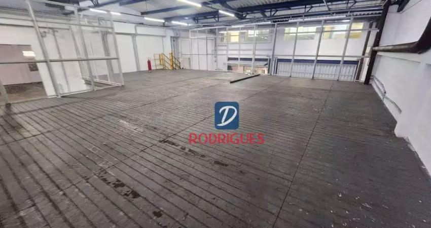 Galpão, 3670 m² - venda por r$ 8.000.000 ou alugar por r$ 45.000/mês - jardim maria helena(serraria) - diadema/sp