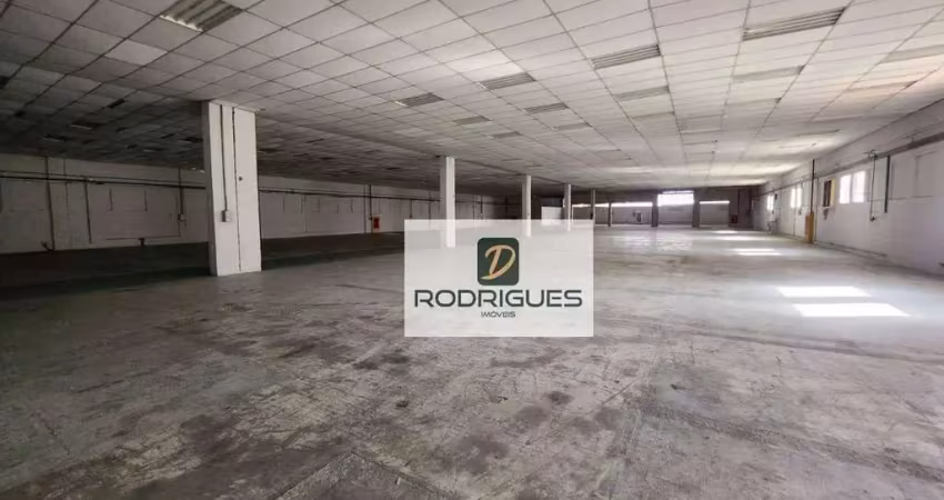 Galpão para alugar, 4083 m² por r$ 100.000/mês - jardim vera cruz - são bernardo do campo/sp