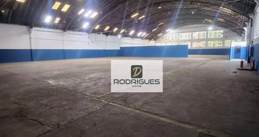 Galpão para alugar, 2350 m² por r$ 30.000,00/mês - casa grande - diadema/sp