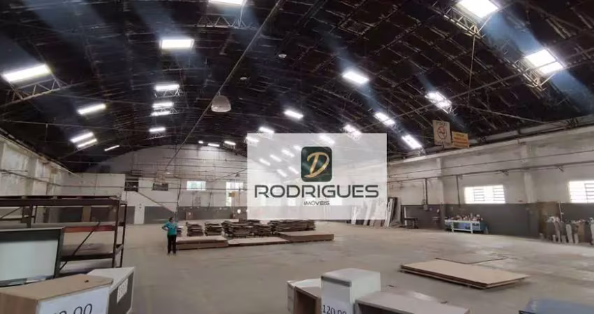 Galpão para alugar, 2100 m² por r$ 40.000,00/mês - demarchi - são bernardo do campo/sp