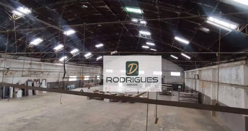 Galpão para alugar, 2100 m² por r$ 40.000,00/mês - demarchi - são bernardo do campo/sp
