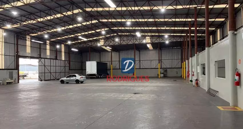 Galpão para alugar, 2000 m² por r$ 52.000,00/mês - vila nogueira - diadema/sp