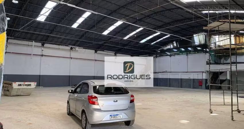 Galpão para alugar, 2200 m² por r$ 49.000,00/mês - parque real - diadema/sp