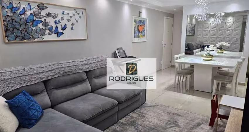 Apartamento à venda, 82m² por r$ 590.000 - vila léa - santo andré/sp