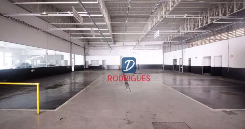 Galpão para alugar, 3300 m² por r$ 67.100,00/mês - paraíso - santo andré/sp