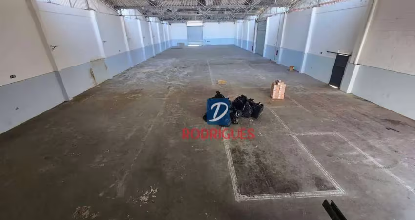 Galpão para alugar, 1709 m² por r$ 32.000,00/mês - serraria - diadema/sp