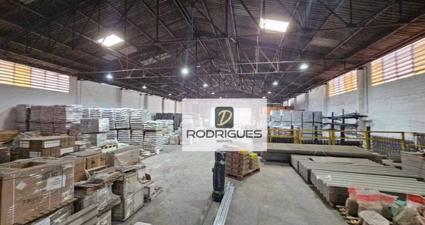 Galpão para alugar, 2600 m² por r$ 90.000,00/mês - vila nogueira - diadema/sp