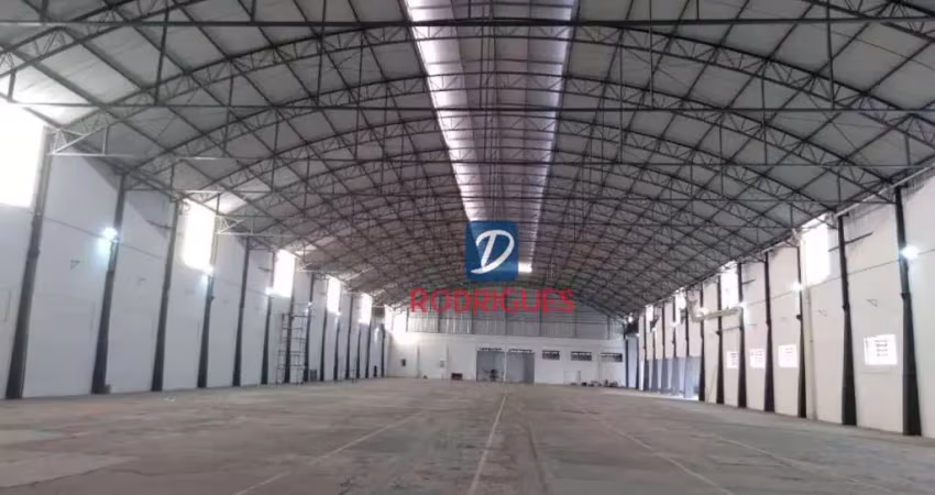 Galpão para alugar, 5445 m² por r$ 80.000/mês - jardim - santo andré/sp
