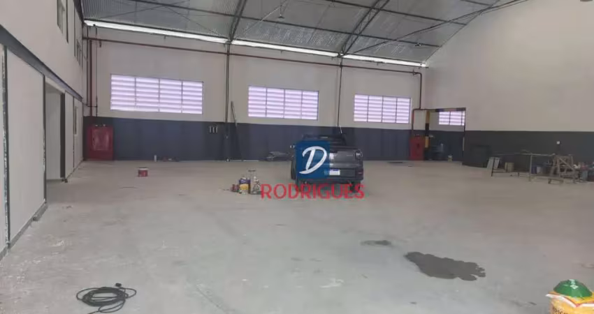 Galpão para alugar, 1500 m² por r$ 40.000,00/mês - jardim ruyce - diadema/sp