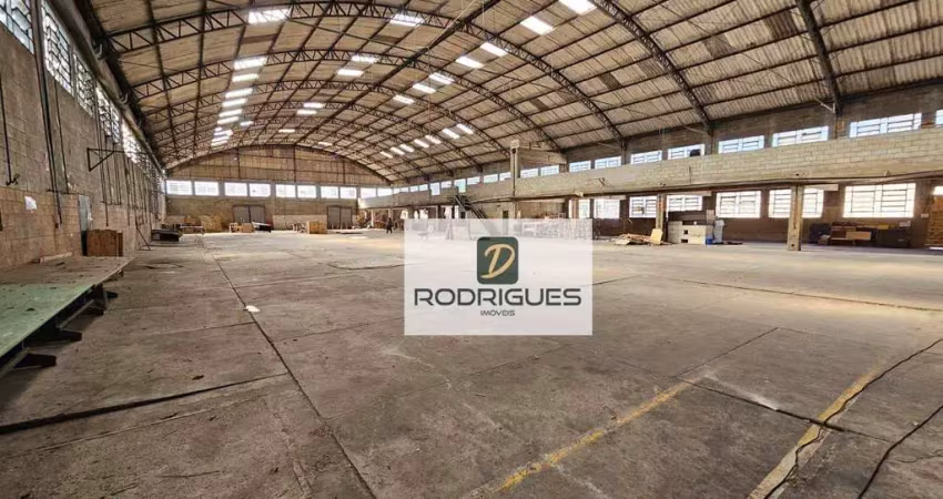 Galpão, 3800 m² - venda por r$ 15.000.000 ou aluguel por r$ 80.000/mês - campestre - santo andré/sp