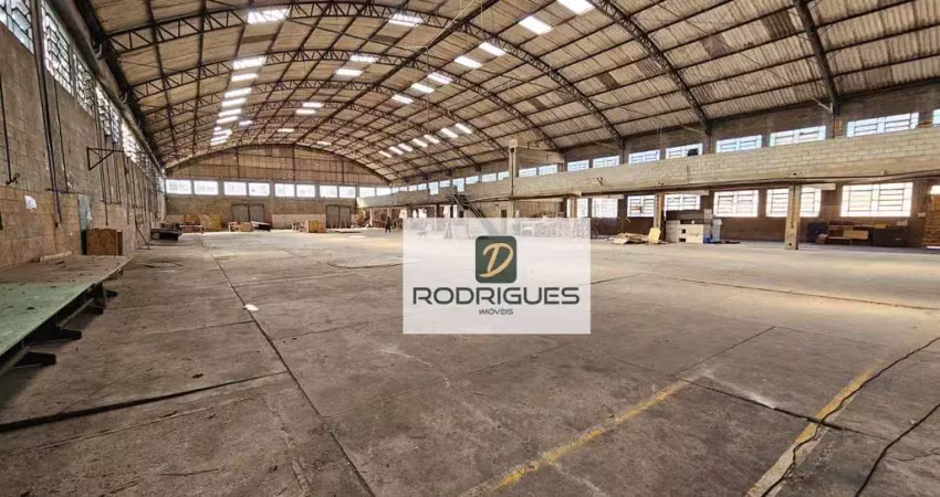 Galpão, 3800 m² - venda por r$ 15.000.000 ou aluguel por r$ 80.000/mês - campestre - santo andré/sp