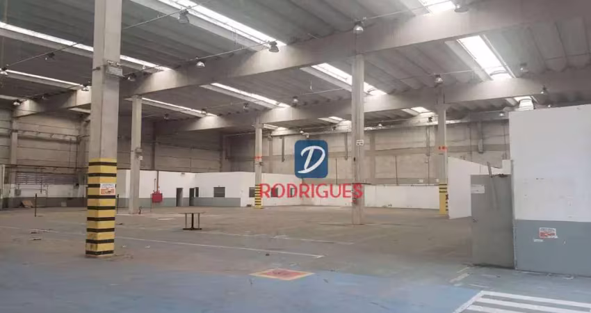 Galpão para alugar, 5320 m² por r$ 75.000,00/mês - canhema - diadema/sp