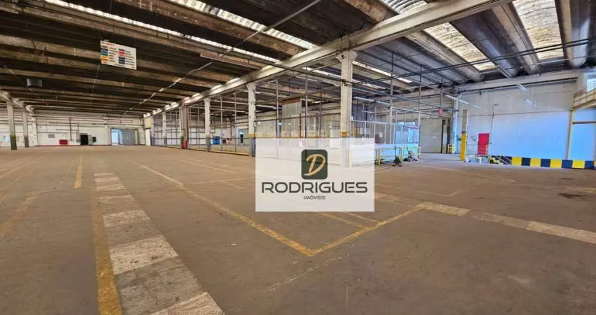 Galpão para alugar, 6133 m² por r$ 120.000,00/mês - eldorado - diadema/sp
