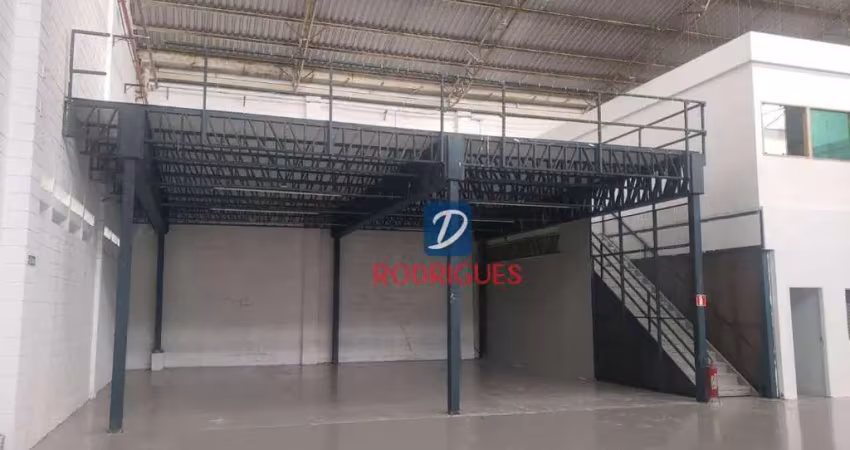 Galpão para alugar, 962 m² por r$ 41.500,00/mês - assunção - são bernardo do campo/sp