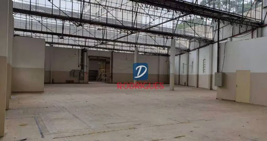 Galpão para alugar, 5400 m² por r$ 70.000,00/mês - campanário - diadema/sp