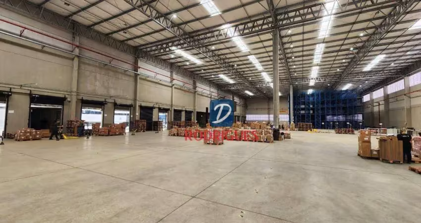 Galpão para alugar, 1850 m² por r$ 67.250,00/mês - cooperativa - são bernardo do campo/sp