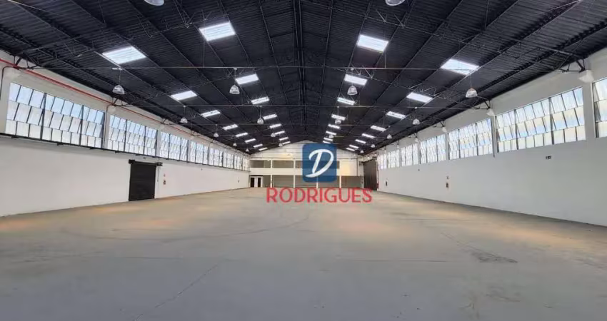 Galpão para alugar, 4000 m² por r$ 55.000,00/mês - cooperativa - são bernardo do campo/sp